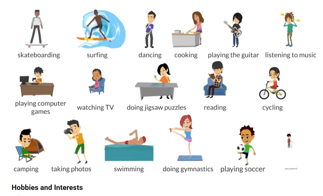 Hobbies and Interests